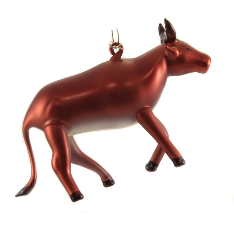 De Carlini Italian Ornaments Ox - - SBKGifts.com