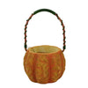 (3788) Enesco Aubreys Pumpkin Basket, 6.75 Inch, Fall Home Decor 653605