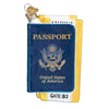 (38135) Old World Christmas Passport, 4.25 Inch, Ornament Travel International 36234