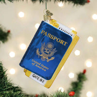 Old World Christmas Passport - - SBKGifts.com