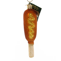 (38136) Old World Christmas Corn Dog, 5.00 Inch, Ornament County Fair 32327