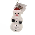 3.50 Inch Carrot Nose Snowman Ornament Czech Christmas Frosty Sn237 (38516)