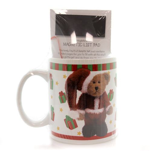 Boyds Bears Plush Kringlekins Mug Set - - SBKGifts.com