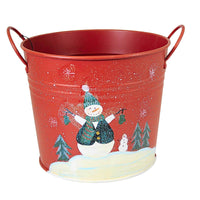 Boyds Bears Plush Bells Snowman Buckets S/3 - - SBKGifts.com