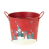 Boyds Bears Plush Bells Snowman Buckets S/3 - - SBKGifts.com