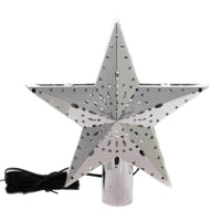 (39212) Tree Topper Finial Kaleidoscope Tree Topper, 8.75 Inch, Led Projections 69802