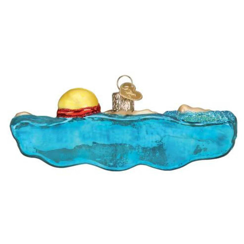 Old World Christmas Swimming - - SBKGifts.com