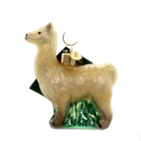 (39376) Old World Christmas Llama, 3.50 Inch, Pack Animal Curious Gentle 12284