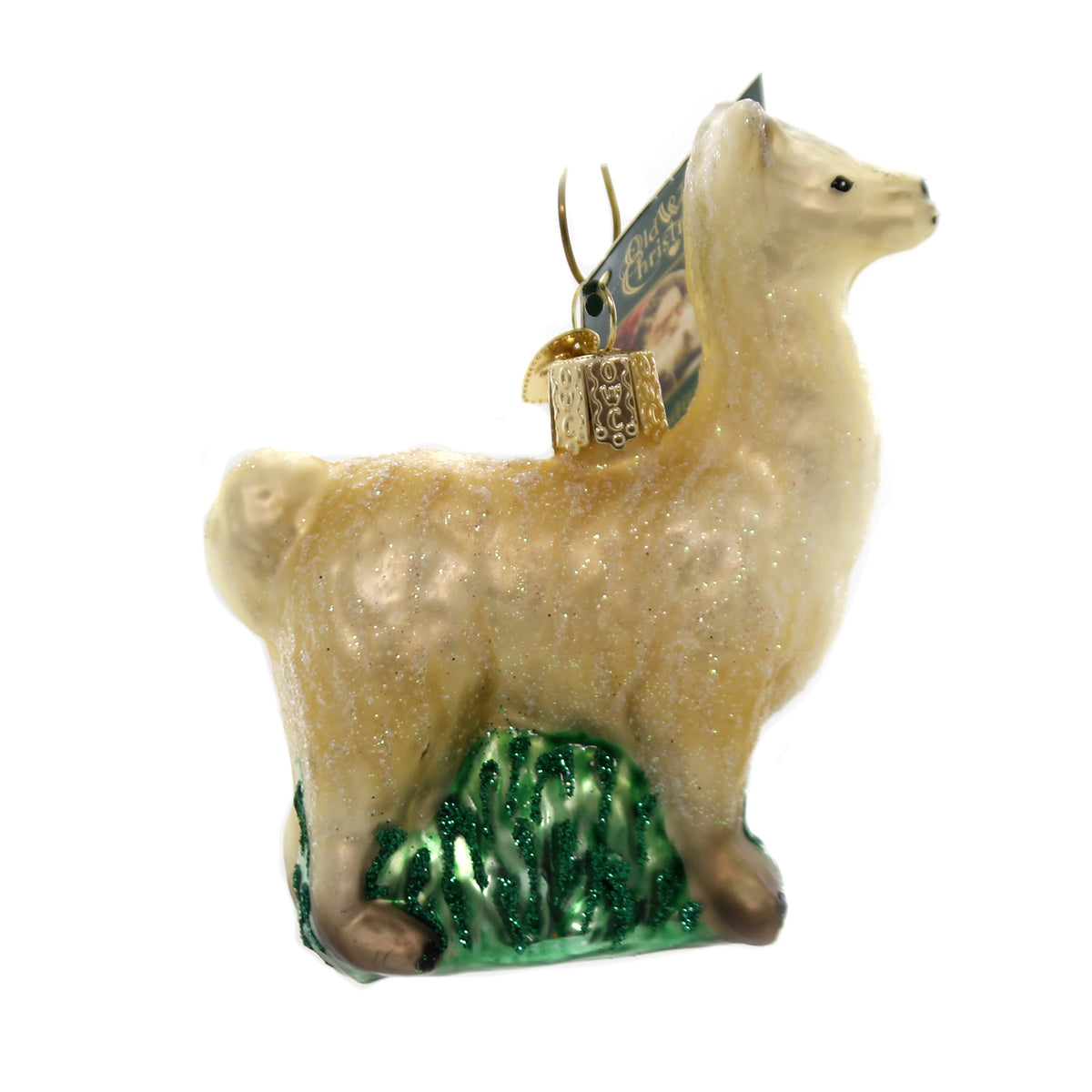 Old World Christmas Llama - - SBKGifts.com