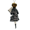 De Carlini Lady Grey Velvet Coat - - SBKGifts.com