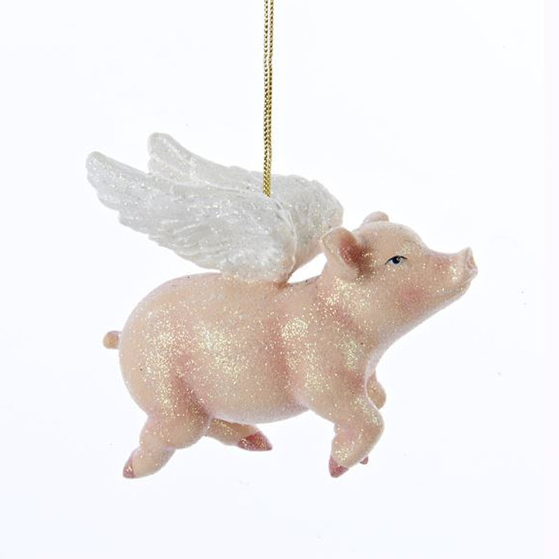 Kurt S. Adler Flying Pig Ornament - - SBKGifts.com