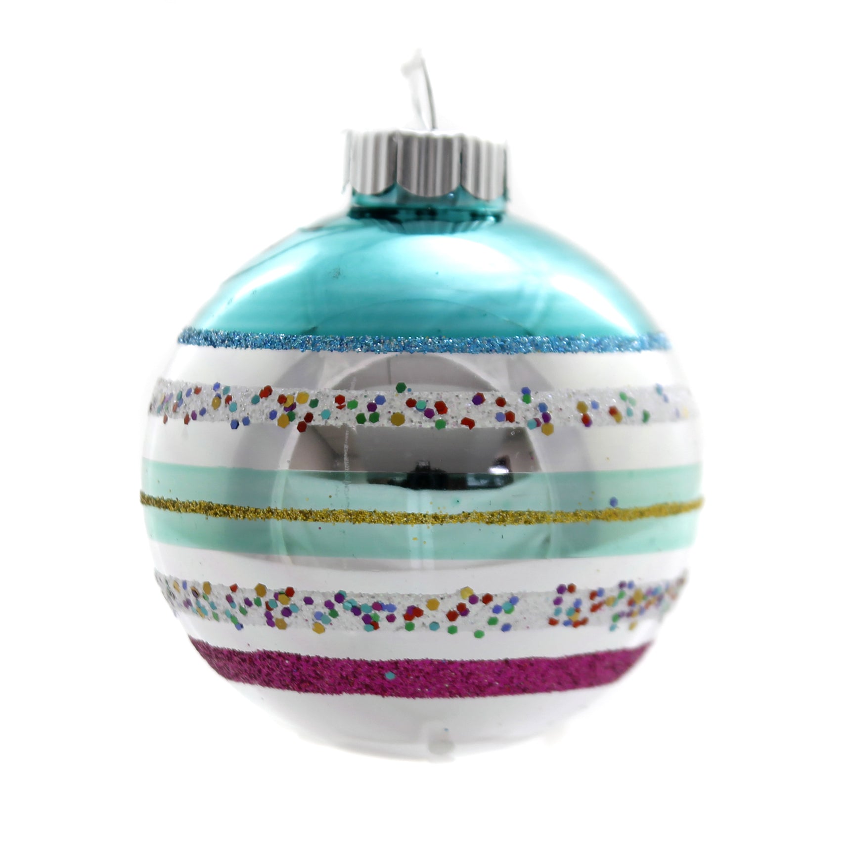 Shiny Brite Vc Rounds Glass Ornament | SBKGifts.com