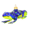 (39811) Morawski Blue Frog With Dots, 2.50 Inch, Poland Green Dots 11390