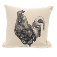 (40127) Home Decor Rooster Pillow, 13.00 Inch, Indoor Use Barnyard Farm Mp Rooster 2