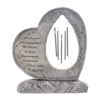 (40638) Home & Garden Heart Garden Chime, 17.25 Inch, Always In My Heart 10250