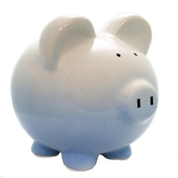 (40747) Child To Cherish Blue Ombre Piggy Bank, 7.75 Inch, Money Save 3707Bl