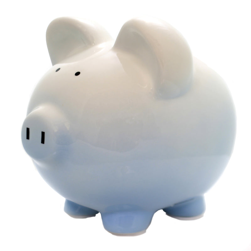 Child To Cherish Blue Ombre Piggy Bank - - SBKGifts.com