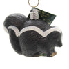 (40893) Old World Christmas Skunk., 2.25 Inch, Peaceful Courage Self-Assured 12553