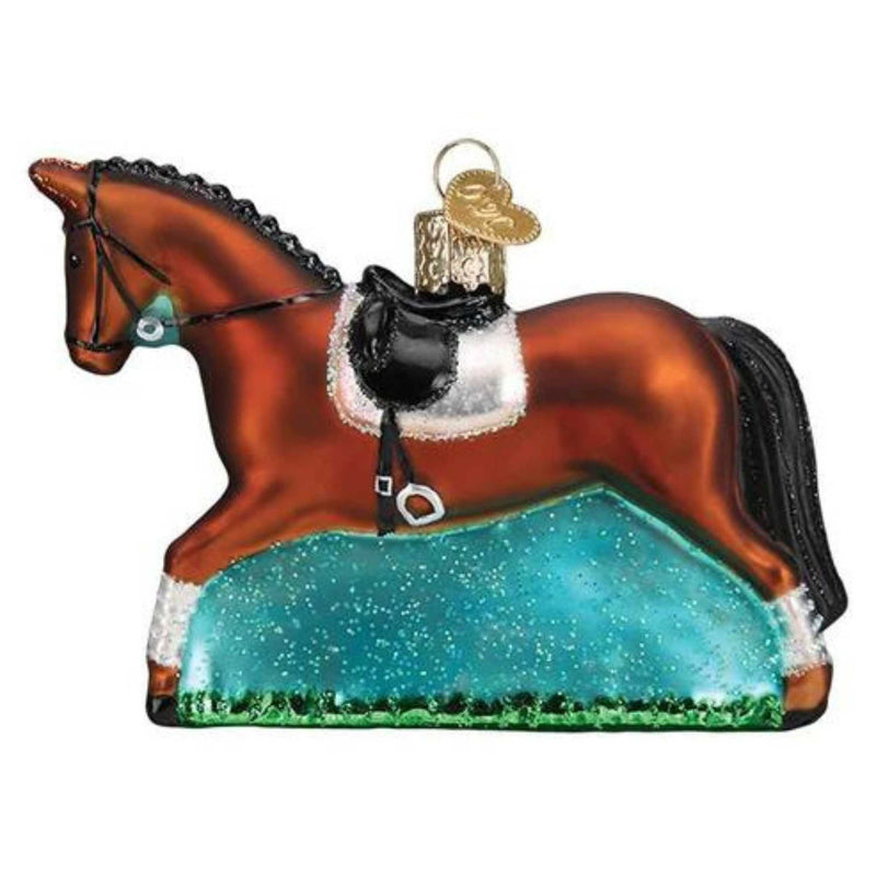 Old World Christmas Dressage Horse - - SBKGifts.com