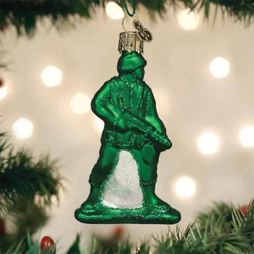 Old World Christmas Army Man Toy - - SBKGifts.com