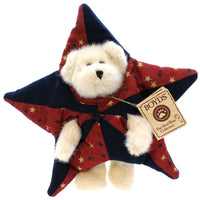 (4095) Boyds Bears Plush Chase Starsley, 6.00 Inch, Patriotic Star Bear Peeker 904524