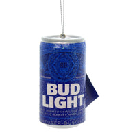 (41004) Kurt S. Adler Bud Light Beer Can, 3.00 Inch, Anheuser-Busch Alcohol Ab1111