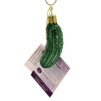 (41092) Inge Glas Gurke Legend Of Pickle, 2.75 Inch, Gift Giving Game 10620S001