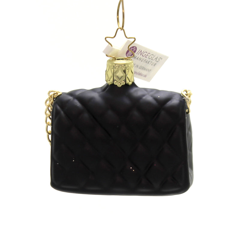 Inge Glas Black Bag - - SBKGifts.com