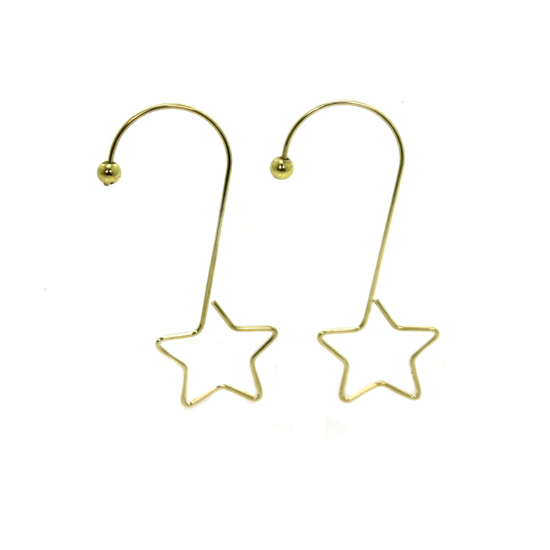 Inge Glas Clip-Fix Gold Metal Ornament Hanger Spring Action 719000850