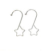 Inge Glas S-Shape Silver Hook With Star - - SBKGifts.com