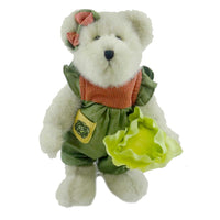 (4116) Boyds Bears Plush Letti Mcveggie, 10.00 Inch, Lettuce Garden Best Dressed 919829