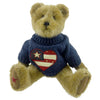 (4172) Boyds Bears Plush Eli Q Spangler, 14.00 Inch, Patriotic Best Dressed Heart 904441