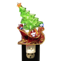 (42033) Christmas Sleigh Christmas Night Light, 7.25 Inch, Color Changing 164085