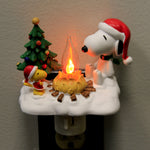 Roman Snoopy & Woodstock Campfire - - SBKGifts.com