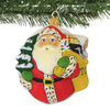 Vaillancourt Folk Art Santa W/ Snowsuit Baby - - SBKGifts.com