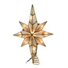 (42178) Tree Topper Finial Capiz Bethlehem Star Treetopper, 11.75 Inch, Illuminated Electric Plug-In Ul3151