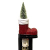 (42384) Christmas Santa's Boot Night Light, 8.00 Inch, Tree Electric Plug-In 160186