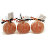 (42508) Habersham Candles Sculpted Pumpkin Candle, 2.75 Inch, Set Of 3 Fall Thanksgiving Fgpil0169