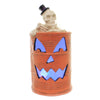 (43205) Halloween Skeleton In Oil Drum, 19.00 Inch, Led Light Bones Rh442