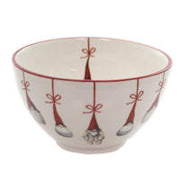 (43694) Tabletop Santa Bowls, 3.25 Inch, Christmas 28504