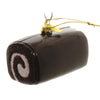 Cody Foster Chocolate Cake Glass Ornament Swiss Ho Roll Go4329