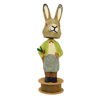 (43834) Cody Foster Rabbit Gent With Carrot, 9.00 Inch, Suit Bowtie Ms438