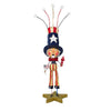 (43938) Lori Mitchell Uncle Doodle Dandy, 15.00 Inch, Patriotic American Flag Stars 70060