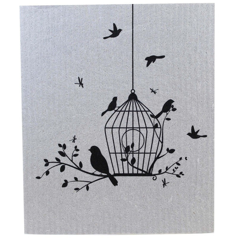 Euroscrubby Birdcage Dishcloth - - SBKGifts.com