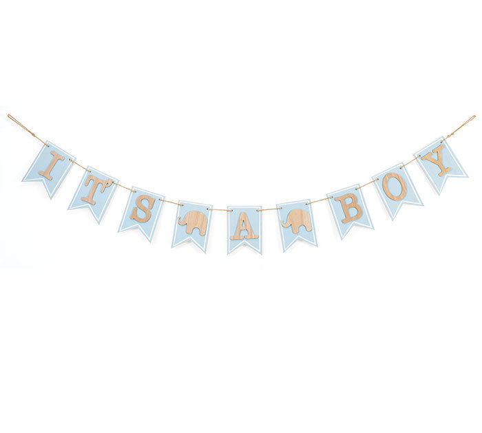 Child Related It's A Boy Banner Hanger - - SBKGifts.com