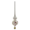 (44290) Christina's World Red Gold White Vine Finial, 19.00 Inch, Christmas Tree Topper Fin970