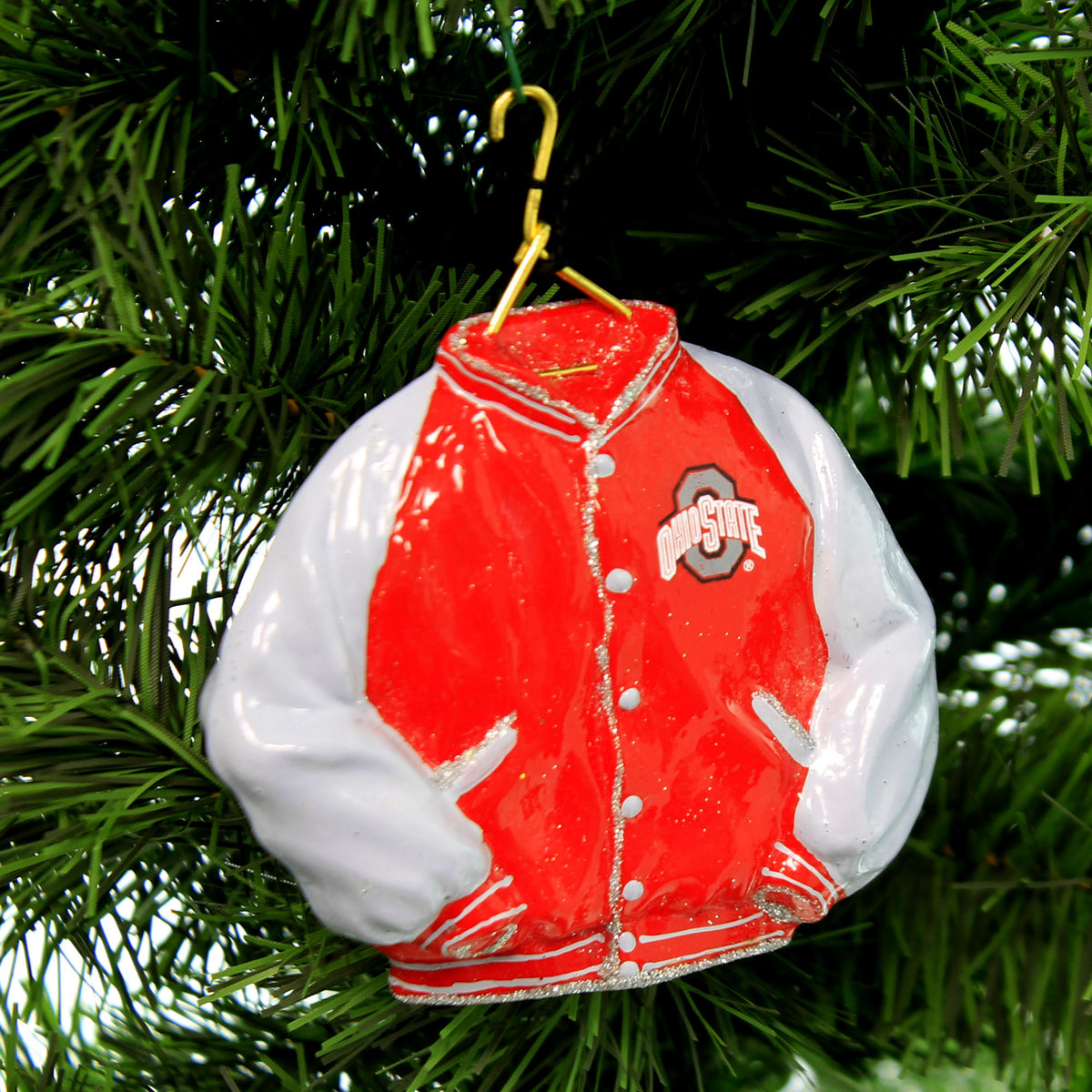 Joy To The World Scarlet & Grey School Jacket - - SBKGifts.com