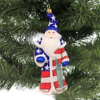 Joy To The World Land Of The Free Santa - - SBKGifts.com