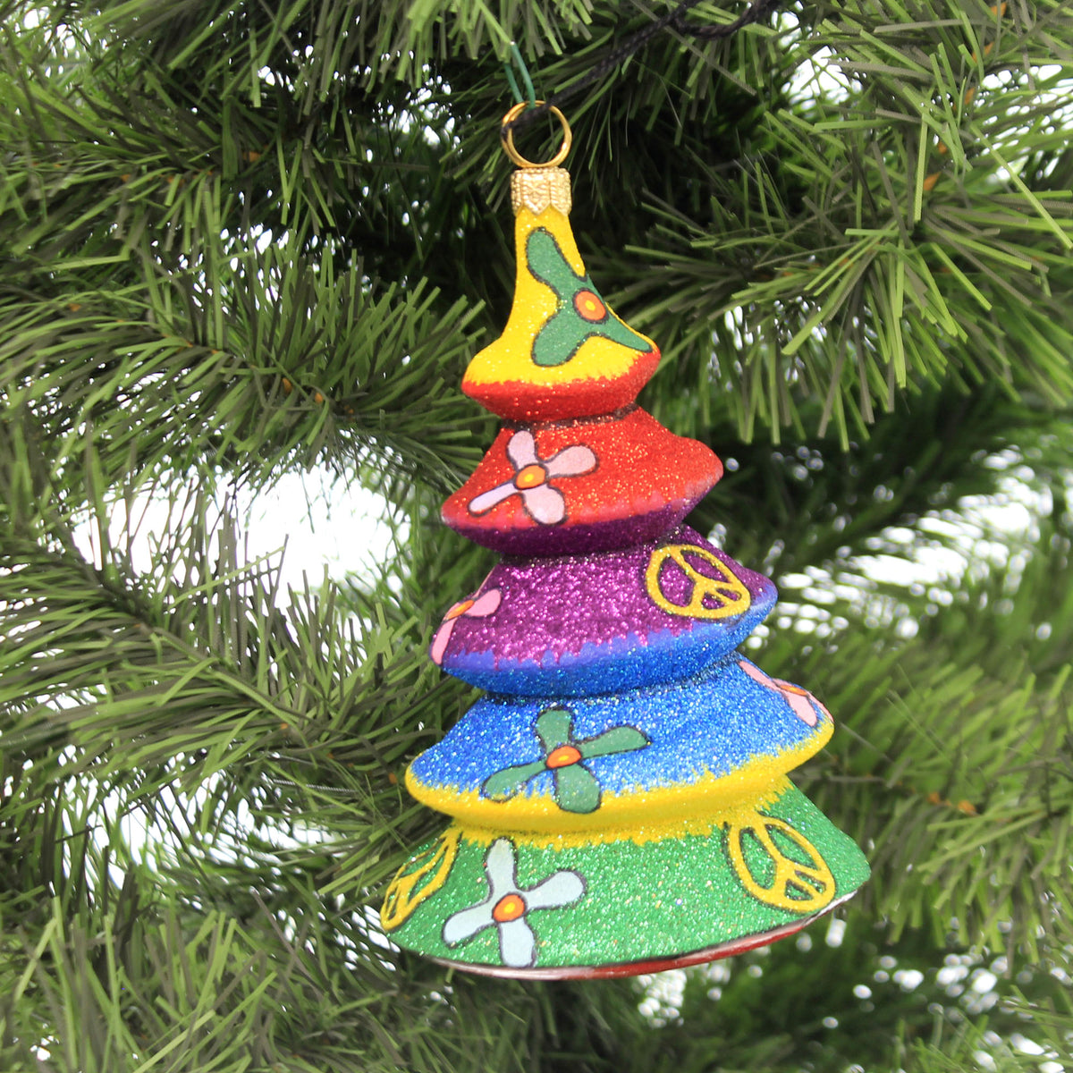 Joy To The World Tie Dye Tree - - SBKGifts.com