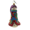 (44326) Joy To The World Tie Dye Snowman, 4.50 Inch, Ornament Glitterazzi Rainboe Zkp2651tied